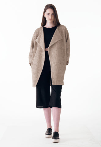 Ava Linen Coat